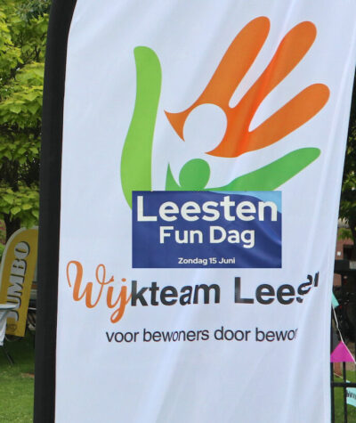 wat een buiten activiteit in de wijk