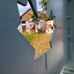 Lawesbrug schilderen met buurtgenoten
